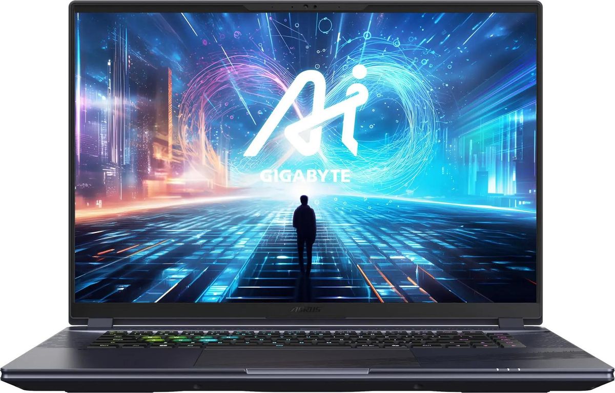 Ноутбук игровой Gigabyte Aorus 16X 16", 2024, IPS, Intel Core i7 13650HX 2.6ГГц, 14-ядерный, 32ГБ DDR5, 1ТБ SSD,  NVIDIA GeForce  RTX 4070 для ноутбуков - 8 ГБ, FreeDOS, серый [9sg-43kzc64sd]